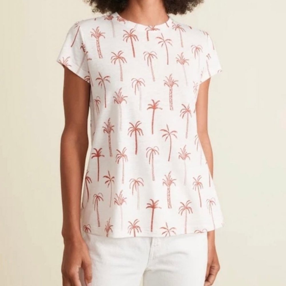 MARINE LAYER SWING CREW TEE WHITE PALM - Picture 11 of 11